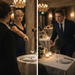 Свекровь посадила сына с женой у двери в туалет — и побледнела, когда к этому столику вышел владелец ресторана