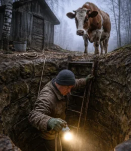 Пять лет корова каждое утро уходила к старому колодцу — весной дед наконец решил посмотреть, что там