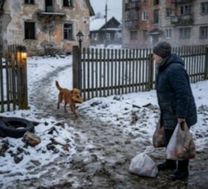 Cобака в заброшенном доме кормила вовсе не щенят…