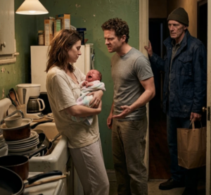 Отец вошёл в кухню в тот момент, когда муж кричал на меня с ребёнком на руках