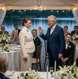 На свадьбе свёкор ударил меня по лицу — и в ту же минуту потерял всё