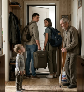 Внук молчал четыре года, а заговорил в тот день, когда родители уехали