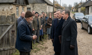 Они унизили старика у калитки, не зная, кто едет по его душу