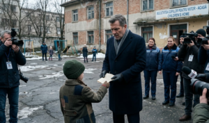 Он приехал в детдом ради пиара — и побледнел, услышав одну девочку