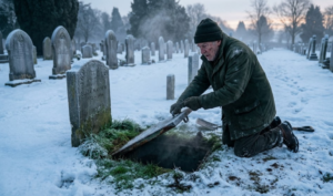 Сторож раскопал тёплую могилу зимой и нашёл под ней живого человека