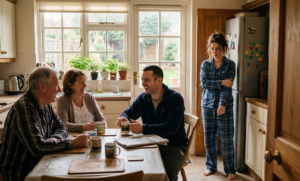 Свёкры пришли в семь утра своим ключом — невестка попросила его вернуть и получила войну