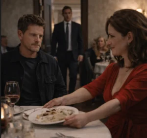 Она толкнула мне тарелку с объедками — не зная, что её муж уже несколько часов умолял меня о помощи