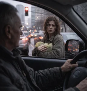 Отец увидел дочь с внуком на обочине — и понял, что её просто вычеркнули из жизни, которую он ей дал