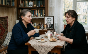 Нина приехала на девятый день к вдове мужа, который ушёл от неё семнадцать лет назад. Они сидели за одним столом и впервые говорили не о нём