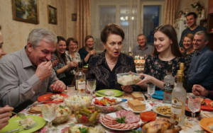 Свекровь сказала, что Анина еда опасна для здоровья. С тех пор Аня угощает её только крекерами и чаем без сахара