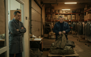 Кладовщица заметила, что охранник каждую ночь выносит из склада старую одежду