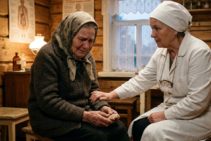 Клавдия всю жизнь была хозяйкой в доме, а потом переехала к вдовцу Ивану и пришла к Семёновне