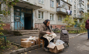 Каждую субботу соседка выносила коробки с посудой у подъезда. Я решила выяснить, куда всё это увозит, и наткнулась на неожиданную правду