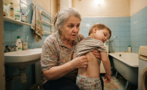 Невестка никому не позволяла купать внука с самого его рождения