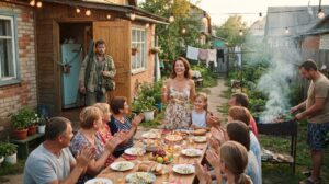 Муж повесил замок на холодильник, чтобы проучить жену в её тридцатилетие. К вечеру он вернулся с рыбалки — и понял, что праздник состоялся без него