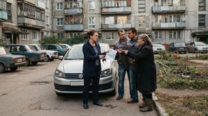 Муж уже нашёл покупателя на машину Надежды, чтобы оплатить матери забор