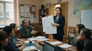 Секретаря попросили выйти с педсовета, потому что обсуждение было «для специалистов»
