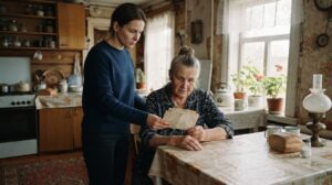 «Заработаешь сама» — свекровь подарила Лене пустой конверт на юбилей, а через месяц получила его обратно с сорока тысячами
