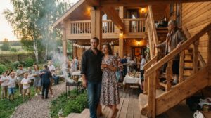 «А какая комната здесь будет нашей?» — родственники приехали на новоселье в дом, который Раиса с Пашей годами строили без их помощи