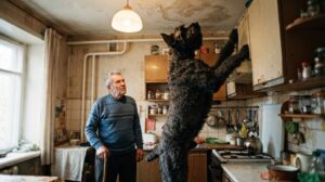 «Бруно, слезай немедленно!» — мужчина три дня ругал пса за лай в потолок, пока не услышал слабый стук сверху