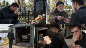 После трёх лет колонии Андрей вернулся домой и узнал, что отец умер