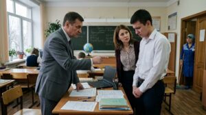 «Исключить его немедленно! Мать-уборщица украла ответы!» — учительница спасла отличника от позора, но вскоре узнала о нём кое-что страшнее