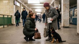«Продам щенка, иначе муж останется без лекарств!» — пенсионерка отдала незнакомке овчарку в метро. Но спустя несколько дней женщина узнала, почему пёс перестал есть