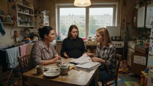 «Вообще-то треть этой квартиры моя», — сказала Юля беременной сестре. Через месяц мать попросила её не отступать и никому не говорить почему