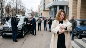 «Машина для красивых людей, а ты с ребёнком добирайся сама!» — муж устроил роскошную выписку из роддома, но забыл о жене. Через час она узнала, куда исчезли все её декретные деньги
