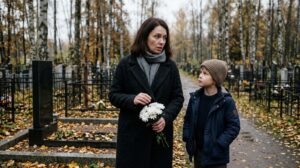 «Тётя Маша, а почему Лёва и Гаврик больше к нам не приходят?» — незнакомый мальчик остановил женщину у могил её сыновей, но самое страшное ждало её в доме, куда он предложил поехать