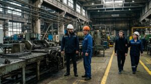 «Кто каждый день останавливает мою фабрику на 8 минут?!» — новый директор устроил внезапную проверку и увидел в цехе подростка, которого рабочие прятали от начальства