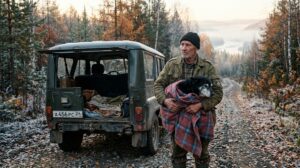 «Не вези его туда, Степан…» — старый пёс больше не смог встать, но по дороге в ветклинику хозяин неожиданно свернул в тайгу