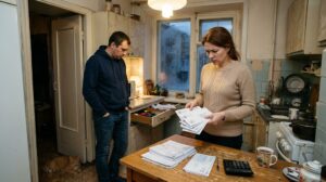 «Думал, жена не заметит лишние квитанции!» — муж полгода тайком заставлял Марину оплачивать счета свекрови. Но одна фраза жены заставила его среди ночи броситься к кредитке