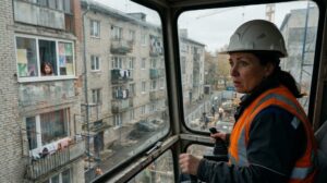 «ПОМОГИ» — девочка написала на окне пустой квартиры. Полиция никого не нашла, но на следующий день крановщица увидела нечто страшное
