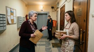 «Прекратите готовить еду в квартире!» — председатель дома объявила войну новой соседке, пока не узнала, кому достаются её загадочные коробки