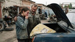 «Эту машину оставили тебе», — прочитала Лера в день шестнадцатилетия. В багажнике старой «Волги» лежало одеяло, в котором её нашли младенцем