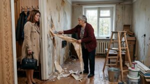 «Разводимся? Тогда я заберу всё, что принадлежит моему сыну!» — свекровь вывезла мебель и содрала обои. Но когда муж вернулся домой, его ждал совсем другой разговор